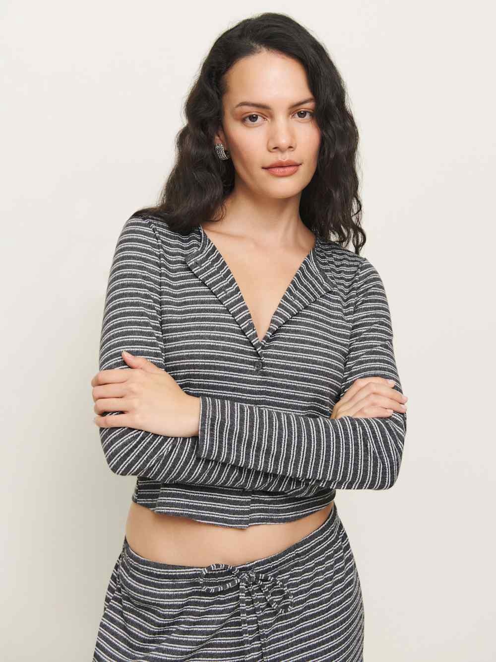 Reformation Ari Pointelle Knit Cardigan (never worn)